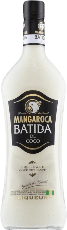 13,95 € Envío gratis | Licores Mangaroca Batida de Coco Brasil Botella 70 cl