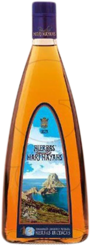 16,95 € Envio grátis | Licores Marí Mayans Hierbas Ibicencas Espanha Garrafa 70 cl