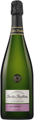 57,95 € Envío gratis | Espumoso blanco Nicolas Feuillatte Grand Cru Blanc de Noirs Vintage A.O.C. Champagne Champagne Francia Pinot Negro Botella 75 cl