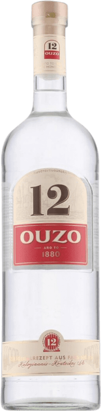 21,95 € 免费送货 | 茴香利口酒 Kaloyiamis-Koutsikos 12 Ouzo — 乌佐酒 希腊 1 L
