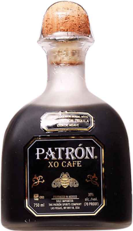 31,95 € Kostenloser Versand | Liköre Patrón Licor de Café Jalisco Mexiko Flasche 70 cl