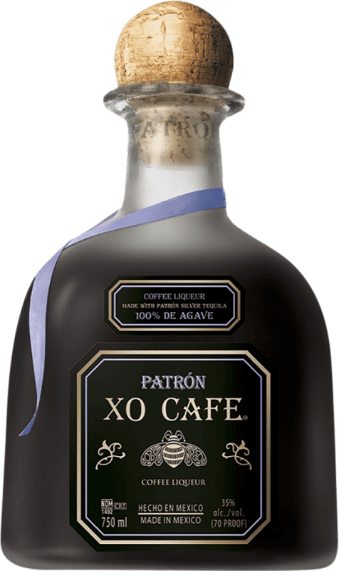 48,95 € Kostenloser Versand | Liköre Patrón XO Café con Tequila Jalisco Mexiko Flasche 70 cl