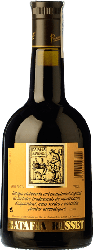 15,95 € Free Shipping | Spirits Cal Russet Ratafia D.O. Catalunya Catalonia Spain Bottle 70 cl