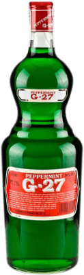 21,95 € Envío gratis | Licor de Hierbas Salas G27 Verde España Botella Especial 1,5 L Peppermint — Menta