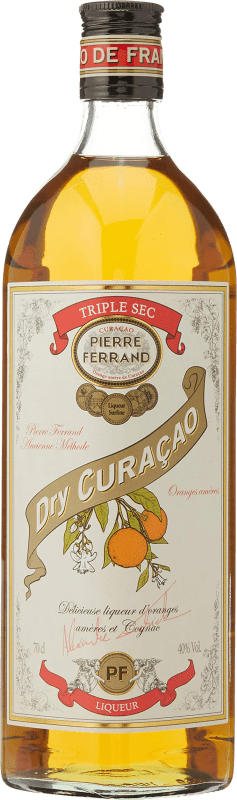 42,95 € Free Shipping | Curaçao Pierre Ferrand Triple Sec Dry France 70 cl