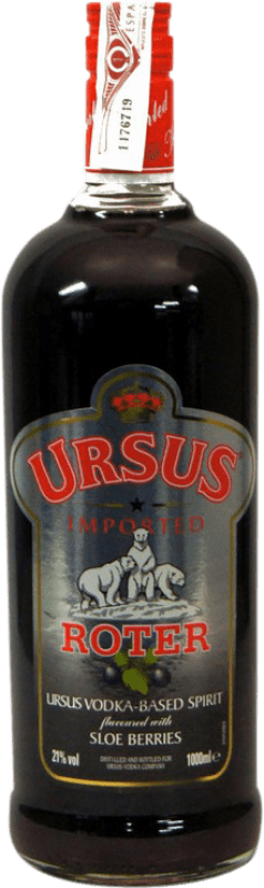 11,95 € Envío gratis | Licores Ursus Roter Países Bajos 70 cl Sloe Berries — Endrinas