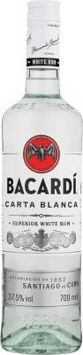 17,95 € 免费送货 | 朗姆酒 Bacardí Blanco 巴哈马 瓶子 70 cl