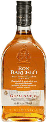 48,95 € 免费送货 | 朗姆酒 Barceló Gran Añejo 多明尼加共和国 特别的瓶子 1,75 L