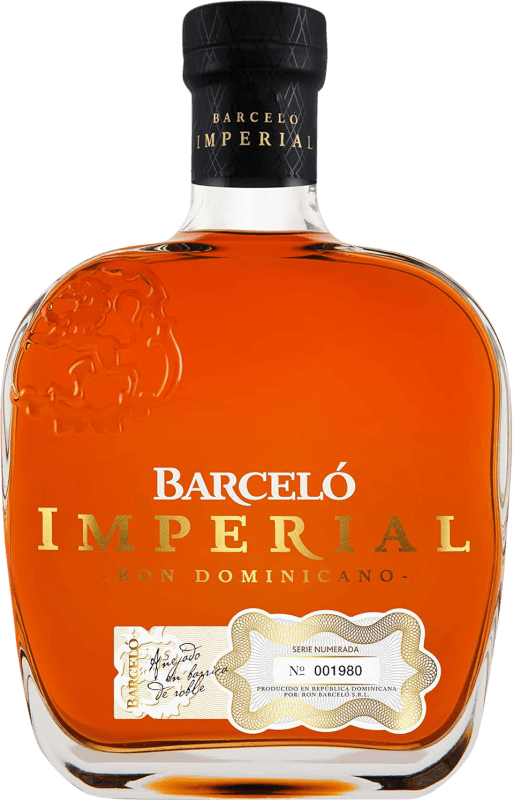 32,95 € Envío gratis | Ron Barceló Imperial Extra Añejo República Dominicana Botella 70 cl