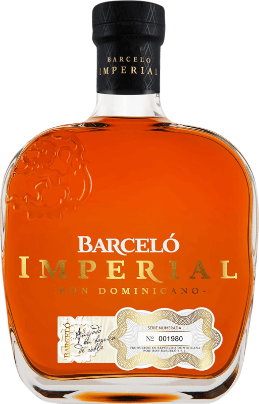 31,95 € Envío gratis | Ron Barceló Imperial Extra Añejo República Dominicana Botella 70 cl