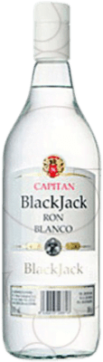12,95 € Envío gratis | Ron Black Jack Blanco España 1 L