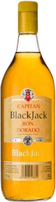 12,95 € 免费送货 | 朗姆酒 Black Jack Dorado Añejo 西班牙 瓶子 1 L