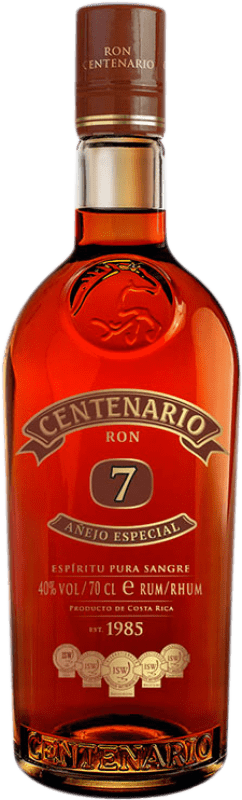 29,95 € Envio grátis | Rum Centenario Especial Costa Rica 7 Anos Garrafa 70 cl