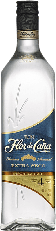 19,95 € 送料無料 | ラム Flor de Caña ニカラグア 4 年 ボトル 70 cl