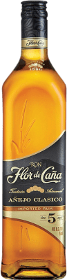 18,95 € Kostenloser Versand | Rum Flor de Caña Black — Edition Schwarz Nicaragua 5 Jahre 70 cl