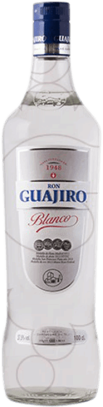 16,95 € Envio grátis | Rum Guajiro Rum Blanco Espanha Garrafa 1 L