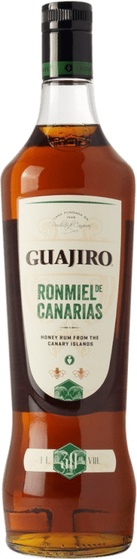 17,95 € Free Shipping | Rum Guajiro Rum Miel Spain Bottle 1 L