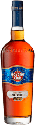 59,95 € Envio grátis | Rum Havana Club Selección Maestros Extra Añejo Cuba Garrafa 70 cl