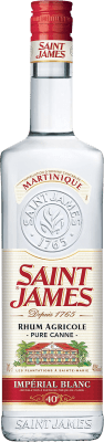 27,95 € Envío gratis | Ron Plantations Saint James Blanco, Imperial Martinica 70 cl