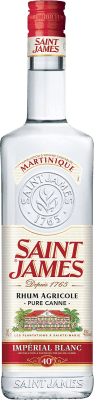 23,95 € Spedizione Gratuita | Rum Plantations Saint James Imperial Blanco Martinique Bottiglia 70 cl