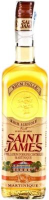 12,95 € Envio grátis | Rum Plantations Saint James Paille Dorado Martinica Garrafa 70 cl