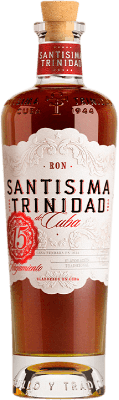 49,95 € Envío gratis | Ron Santísima Trinidad Cuba 15 Años Botella 70 cl