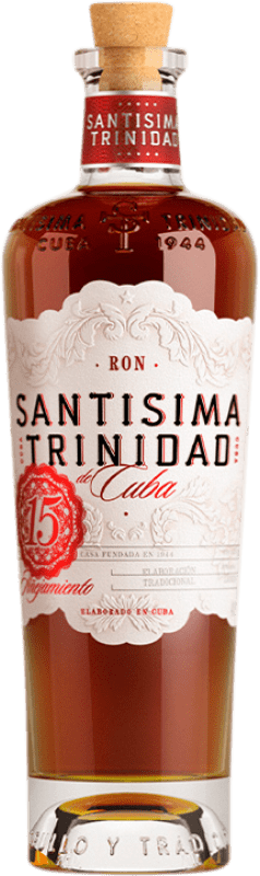 56,95 € Spedizione Gratuita | Rum Santísima Trinidad Cuba 15 Anni 70 cl