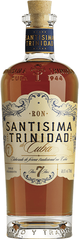 34,95 € Free Shipping | Rum Santísima Trinidad Cuba 7 Years Bottle 70 cl