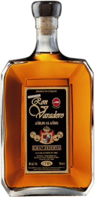 69,95 € Spedizione Gratuita | Rum Varadero Cuba 15 Anni Bottiglia 70 cl