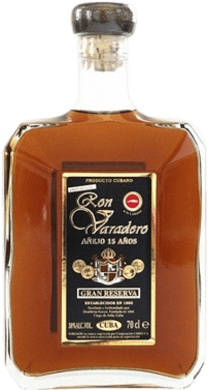 66,95 € Envío gratis | Ron Varadero Cuba 15 Años Botella 70 cl