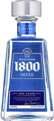 37,95 € 免费送货 | 龙舌兰 1800 Silver Blanco 墨西哥 瓶子 70 cl