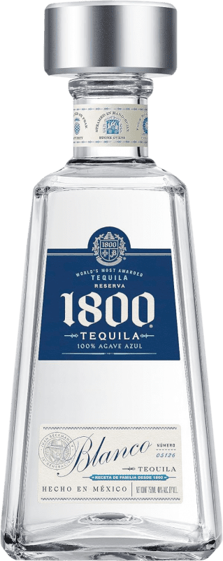 31,95 € Spedizione Gratuita | Tequila 1800 Silver Blanco Messico Bottiglia 70 cl