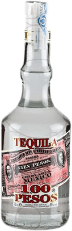 15,95 € Free Shipping | Tequila Cien Pesos. Blanco Mexico Bottle 70 cl