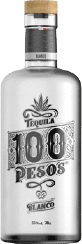 15,95 € Kostenloser Versand | Tequila Cien Pesos. Blanco Mexiko Flasche 70 cl