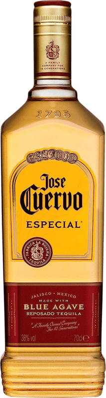 21,95 € Бесплатная доставка | Текила José Cuervo Especial Dorado Reposado Халиско Мексика бутылка 70 cl