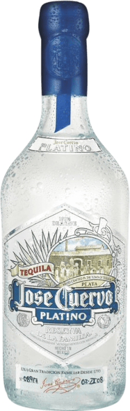 91,95 € Envío gratis | Tequila José Cuervo Edición Platino, Blanco Reserva México 70 cl