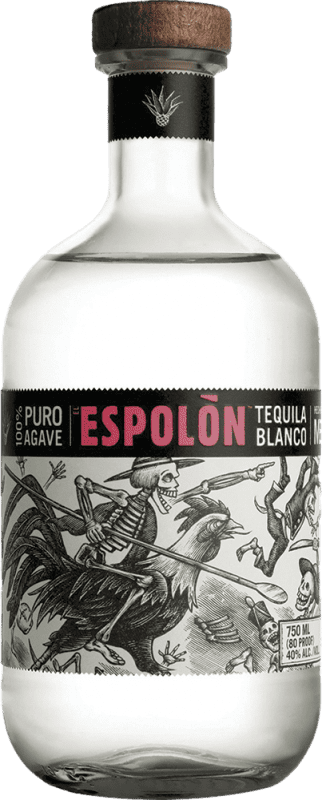 32,95 € Free Shipping | Tequila Espolón Blanco Mexico Bottle 70 cl