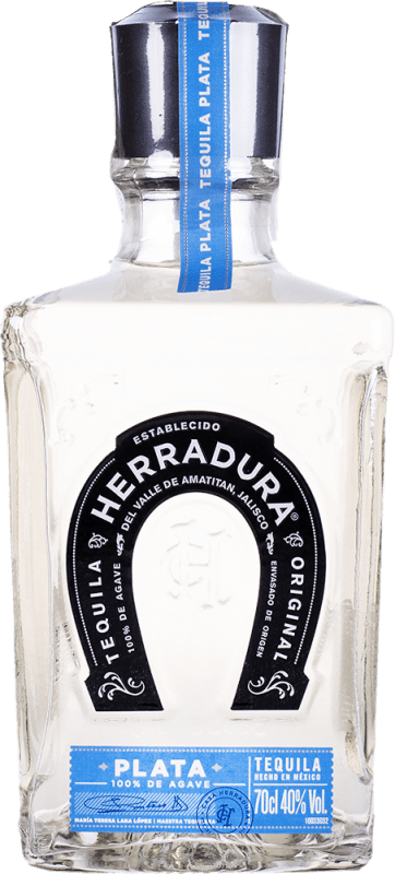 47,95 € 送料無料 | テキーラ Herradura Blanco Plata Silver ハリスコ メキシコ ボトル 70 cl