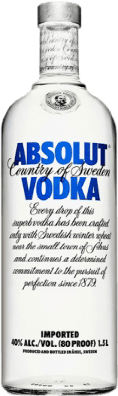 25,95 € 送料無料 | ウォッカ Absolut スウェーデン マグナムボトル 1,5 L