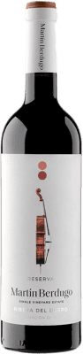 25,95 € Envio grátis | Vinho Tinto Martín Berdugo Reserva D.O. Ribera del Duero Castela e Leão Espanha Tempranillo 75 cl