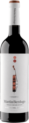 26,95 € Envio grátis | Vinho tinto Martín Berdugo Reserva D.O. Ribera del Duero Castela e Leão Espanha Tempranillo Garrafa 75 cl