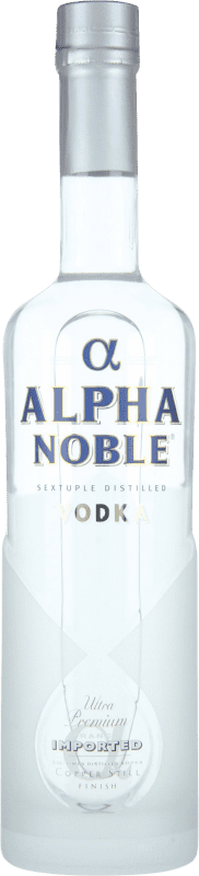 18,95 € Kostenloser Versand | Wodka Alpha Noble Frankreich Flasche 70 cl