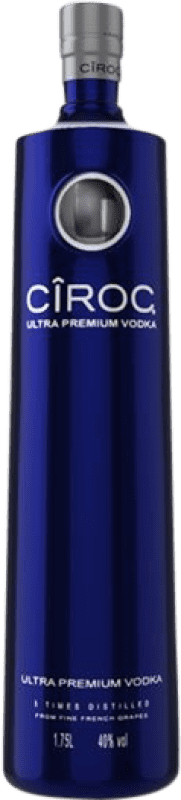 164,95 € Free Shipping | Vodka Cîroc Led Light France Special Bottle 1,75 L