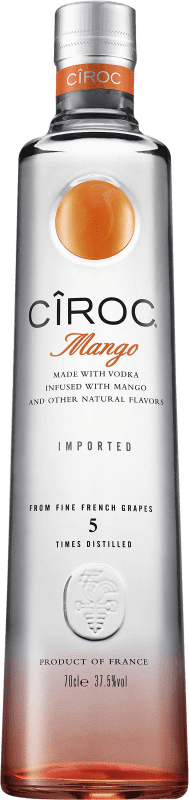 34,95 € Spedizione Gratuita | Vodka Cîroc Mango Francia Bottiglia 70 cl