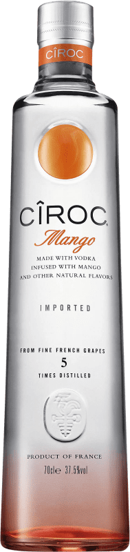 33,95 € Kostenloser Versand | Wodka Cîroc Mango Frankreich Flasche 70 cl