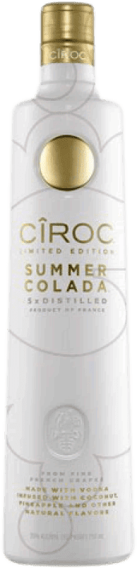 28,95 € 免费送货 | 伏特加 Cîroc Summer Colada 法国 瓶子 70 cl