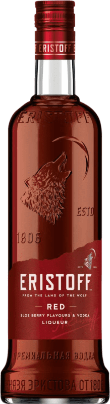 15,95 € Spedizione Gratuita | Vodka Eristoff Red Francia Bottiglia 70 cl