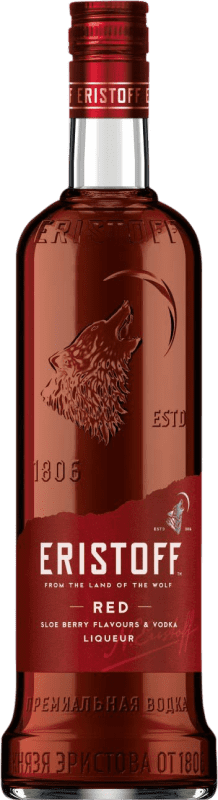 16,95 € Free Shipping | Vodka Eristoff Red Edition France 70 cl