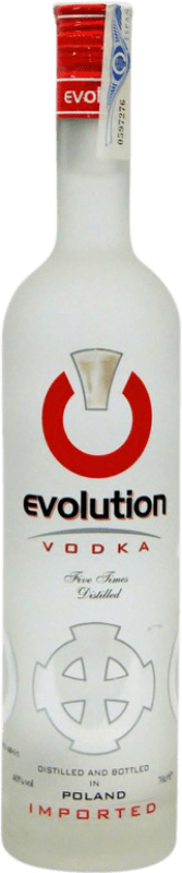 12,95 € Envio grátis | Vodca Evolution Polônia Garrafa 1 L