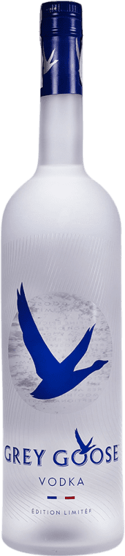 153,95 € Envio grátis | Vodca Grey Goose França Garrafa Magnum 1,5 L